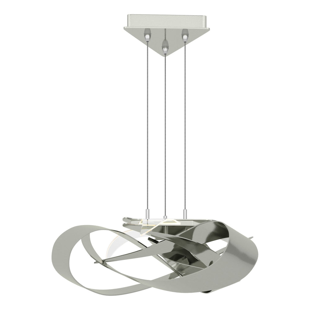 Hubbardton Forge - LED Pendant - Flux - Sterling- Union Lighting Luminaires Decor