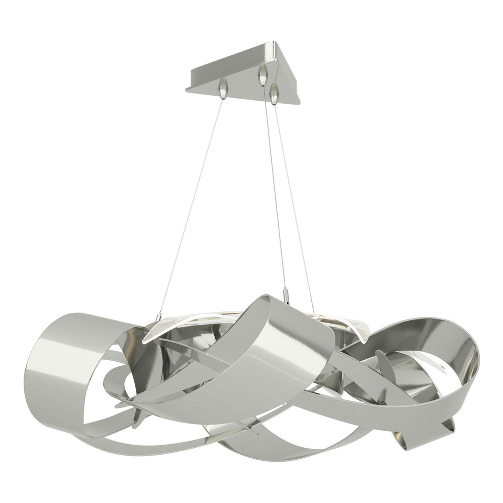 Hubbardton Forge - LED Pendant - Flux - Sterling- Union Lighting Luminaires Decor