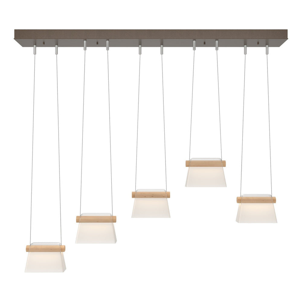 Hubbardton Forge - LED Pendant - Cowbell - Bronze- Union Lighting Luminaires Decor