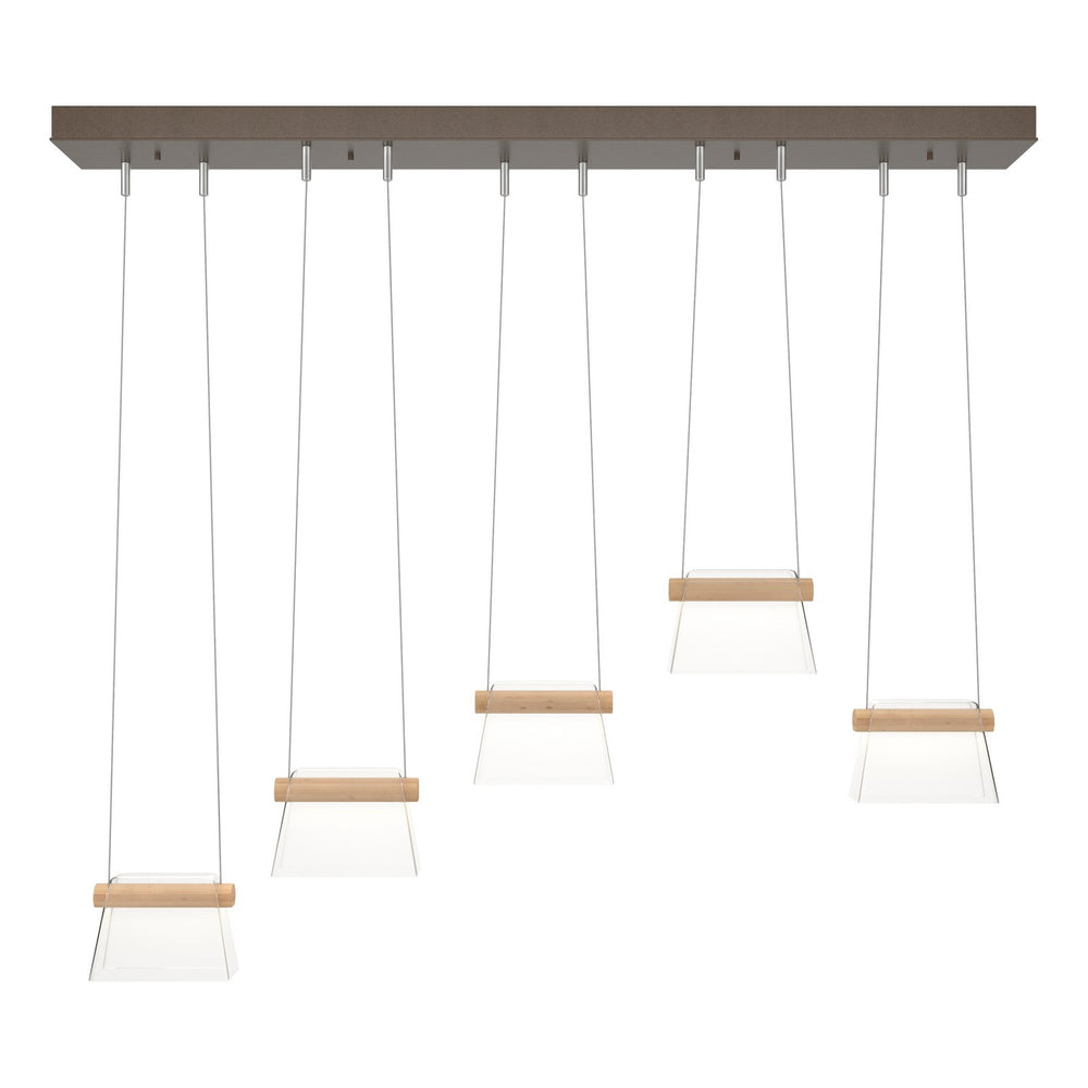 Hubbardton Forge - LED Pendant - Cowbell - Bronze- Union Lighting Luminaires Decor