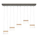 Hubbardton Forge - LED Pendant - Cowbell - Dark Smoke- Union Lighting Luminaires Decor