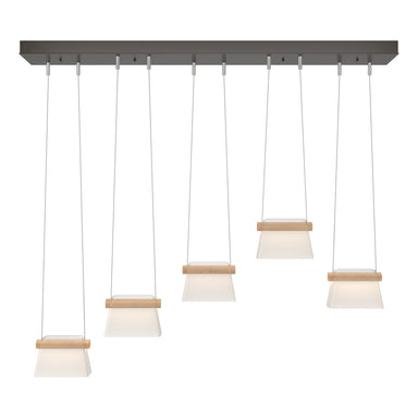 Hubbardton Forge - LED Pendant - Cowbell - Oil Rubbed Bronze- Union Lighting Luminaires Decor