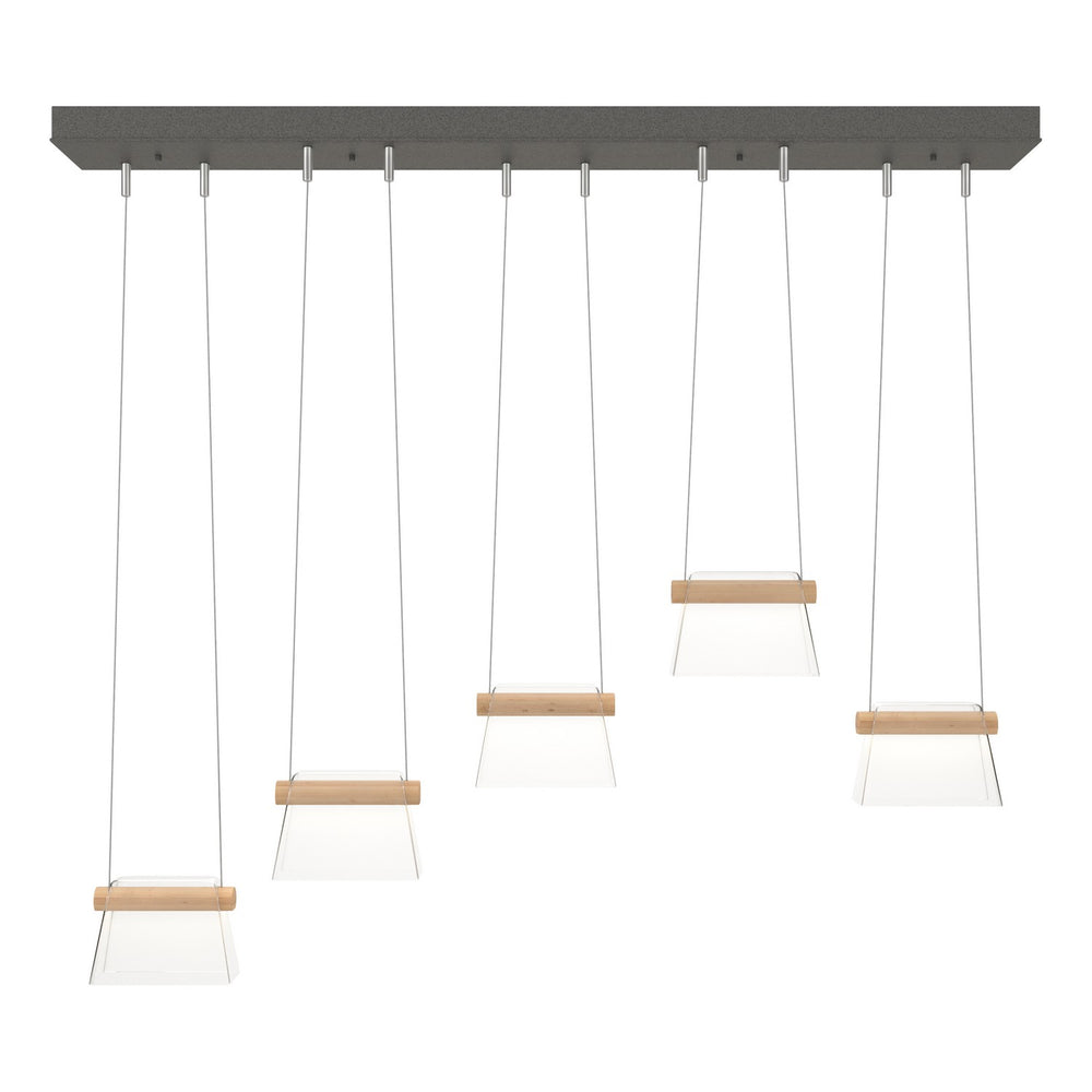 Hubbardton Forge - LED Pendant - Cowbell - Natural Iron- Union Lighting Luminaires Decor