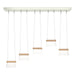 Hubbardton Forge - LED Pendant - Cowbell - Sterling- Union Lighting Luminaires Decor
