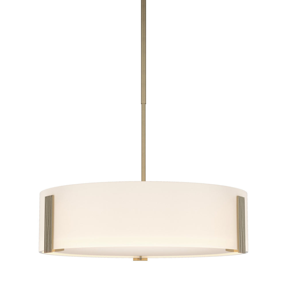 Hubbardton Forge - Three Light Pendant - Impressions - Soft Gold- Union Lighting Luminaires Decor