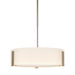 Hubbardton Forge - Three Light Pendant - Impressions - Soft Gold- Union Lighting Luminaires Decor