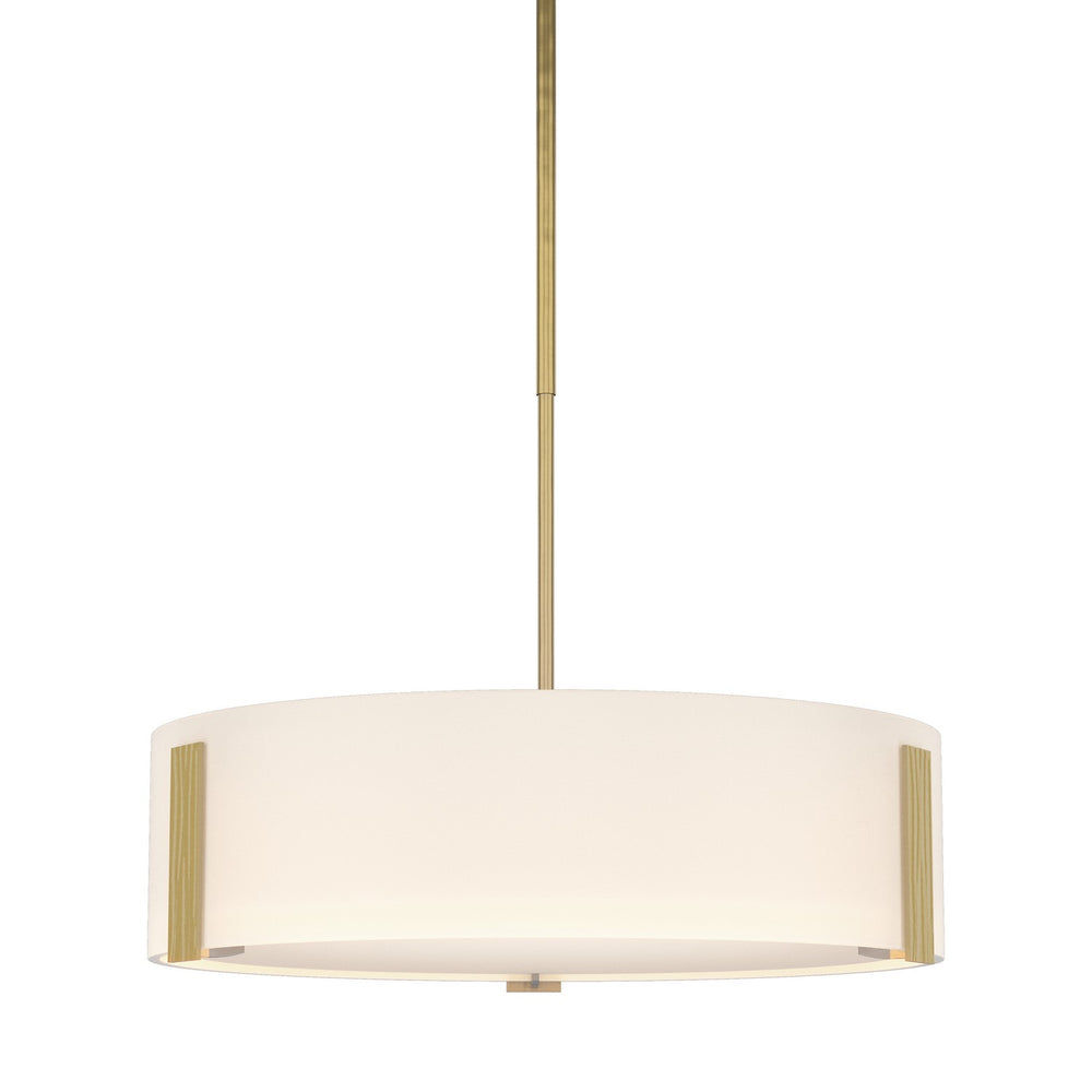 Hubbardton Forge - Three Light Pendant - Impressions - Modern Brass- Union Lighting Luminaires Decor
