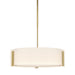 Hubbardton Forge - Three Light Pendant - Impressions - Modern Brass- Union Lighting Luminaires Decor