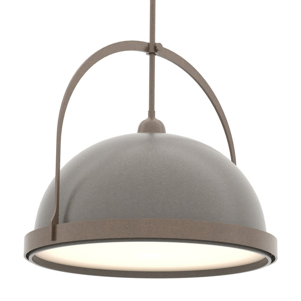 Hubbardton Forge - One Light Pendant - Atlas - Bronze- Union Lighting Luminaires Decor