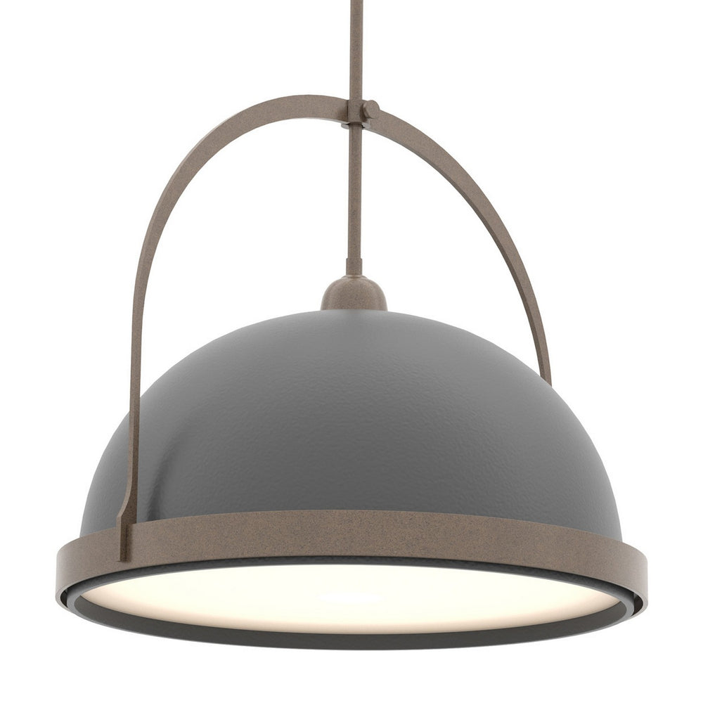 Hubbardton Forge - One Light Pendant - Atlas - Bronze- Union Lighting Luminaires Decor