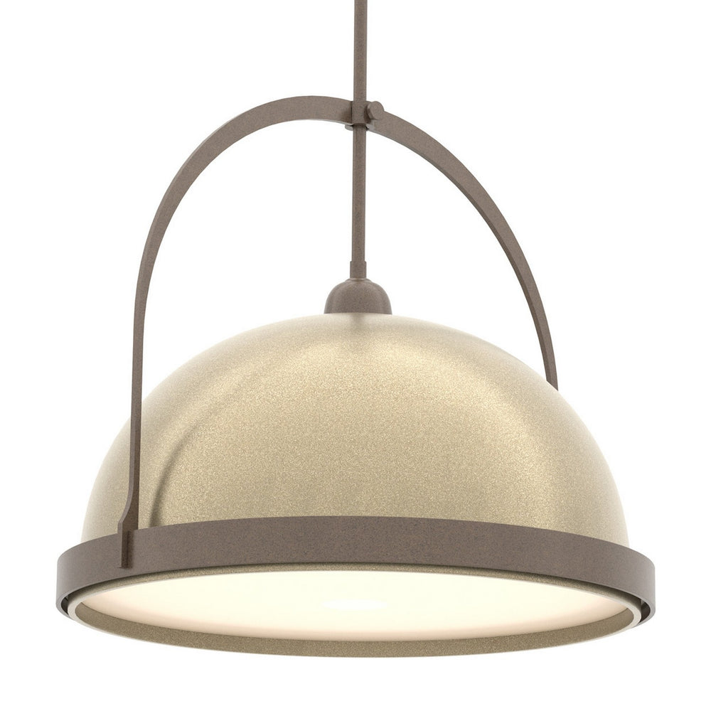 Hubbardton Forge - One Light Pendant - Atlas - Bronze- Union Lighting Luminaires Decor