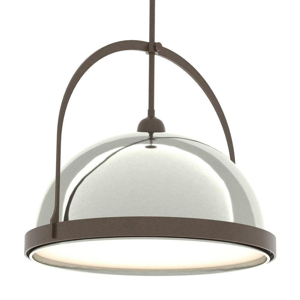 Hubbardton Forge - One Light Pendant - Atlas - Bronze- Union Lighting Luminaires Decor