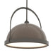 Hubbardton Forge - One Light Pendant - Atlas - Dark Smoke- Union Lighting Luminaires Decor