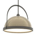 Hubbardton Forge - One Light Pendant - Atlas - Dark Smoke- Union Lighting Luminaires Decor
