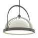 Hubbardton Forge - One Light Pendant - Atlas - Dark Smoke- Union Lighting Luminaires Decor