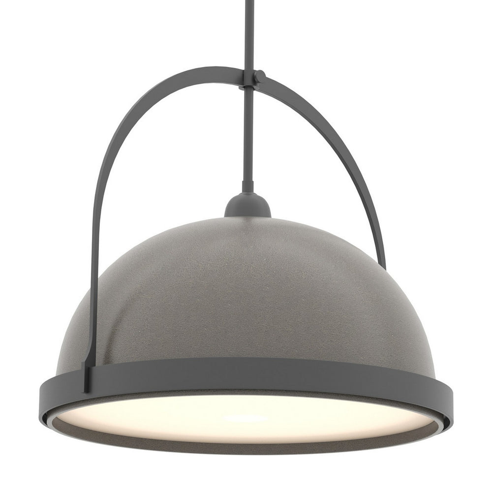 Hubbardton Forge - One Light Pendant - Atlas - Black- Union Lighting Luminaires Decor