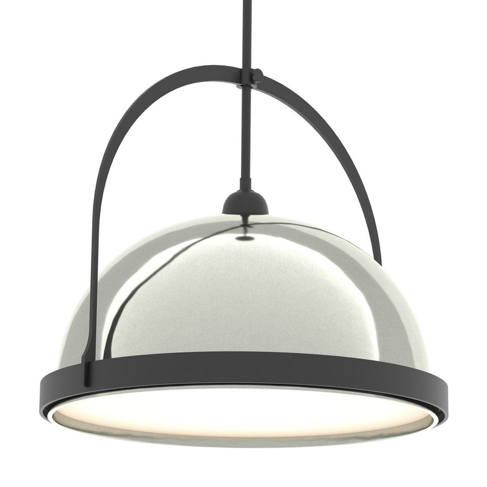 Hubbardton Forge - One Light Pendant - Atlas - Black- Union Lighting Luminaires Decor