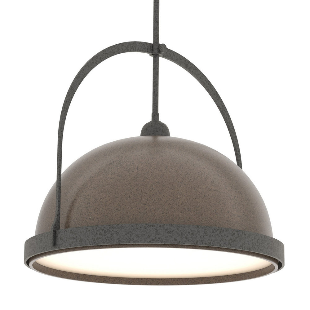 Hubbardton Forge - One Light Pendant - Atlas - Natural Iron- Union Lighting Luminaires Decor