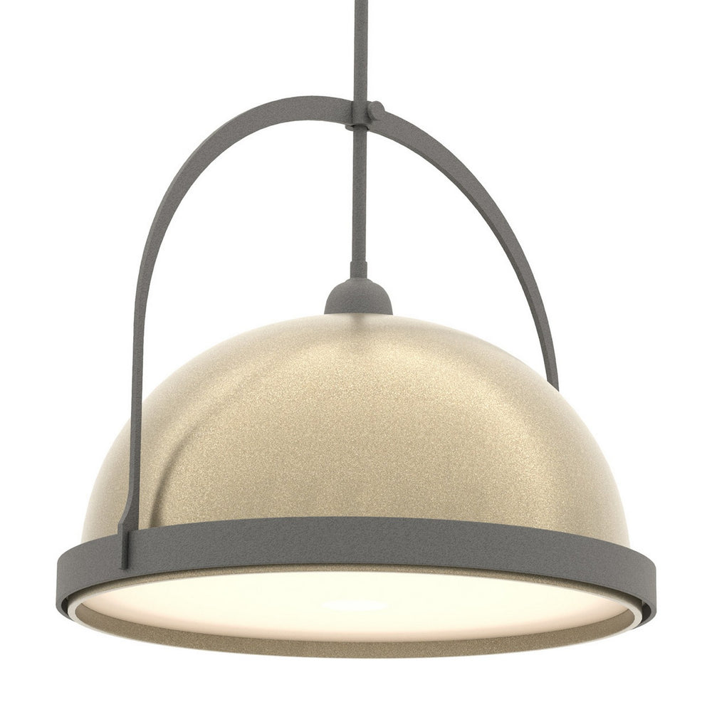 Hubbardton Forge - One Light Pendant - Atlas - Natural Iron- Union Lighting Luminaires Decor