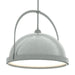 Hubbardton Forge - One Light Pendant - Atlas - Vintage Platinum- Union Lighting Luminaires Decor