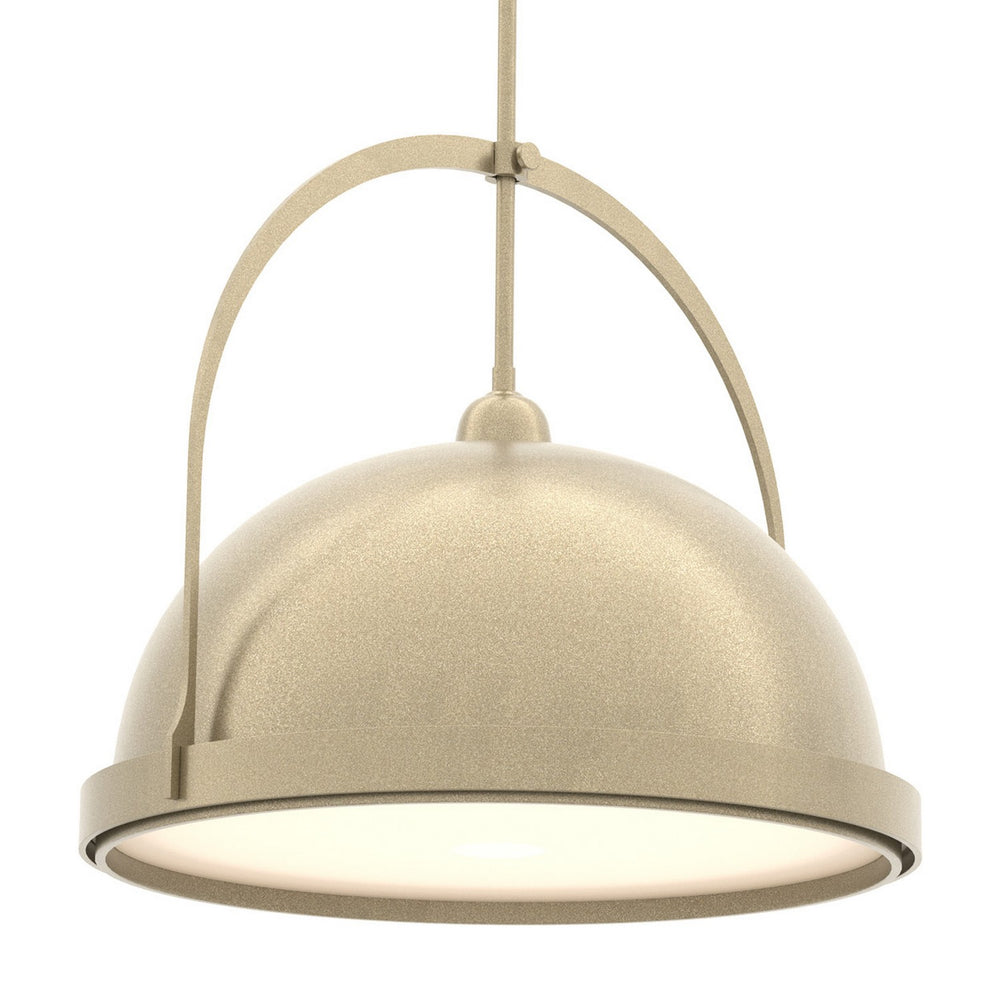 Hubbardton Forge - One Light Pendant - Atlas - Soft Gold- Union Lighting Luminaires Decor