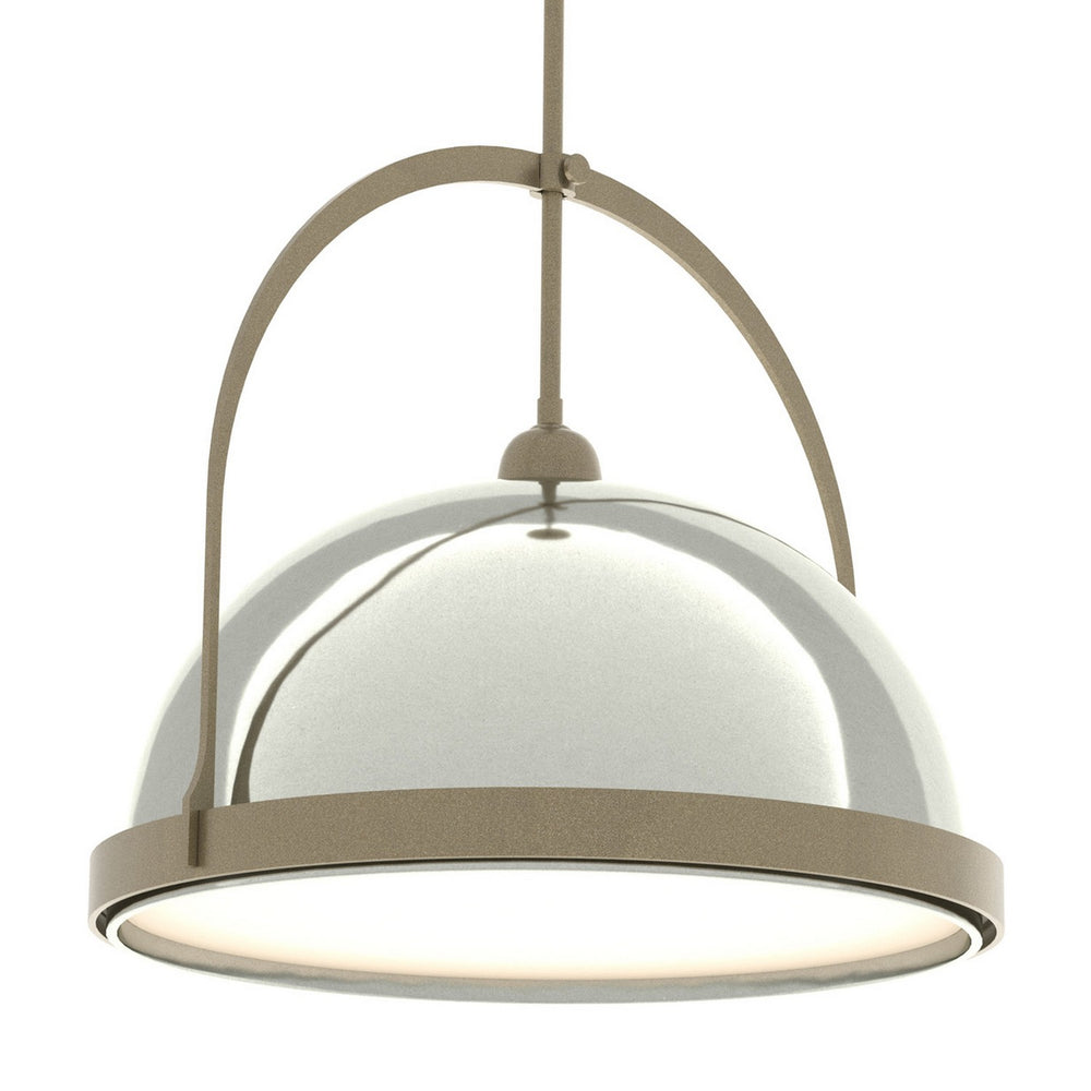 Hubbardton Forge - One Light Pendant - Atlas - Soft Gold- Union Lighting Luminaires Decor