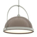 Hubbardton Forge - One Light Pendant - Atlas - Sterling- Union Lighting Luminaires Decor