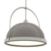 Hubbardton Forge - One Light Pendant - Atlas - Sterling- Union Lighting Luminaires Decor
