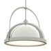 Hubbardton Forge - One Light Pendant - Atlas - Sterling- Union Lighting Luminaires Decor