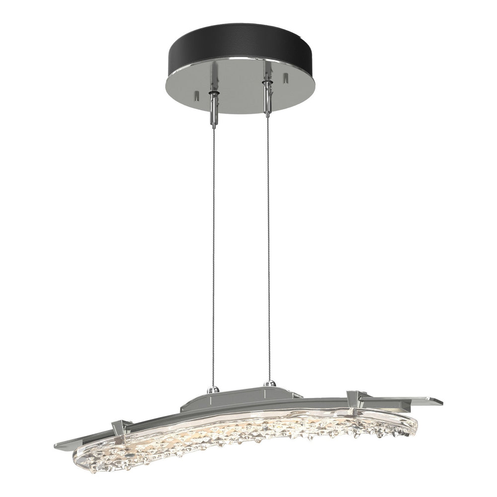 Hubbardton Forge - LED Pendant - Glissade - Sterling- Union Lighting Luminaires Decor