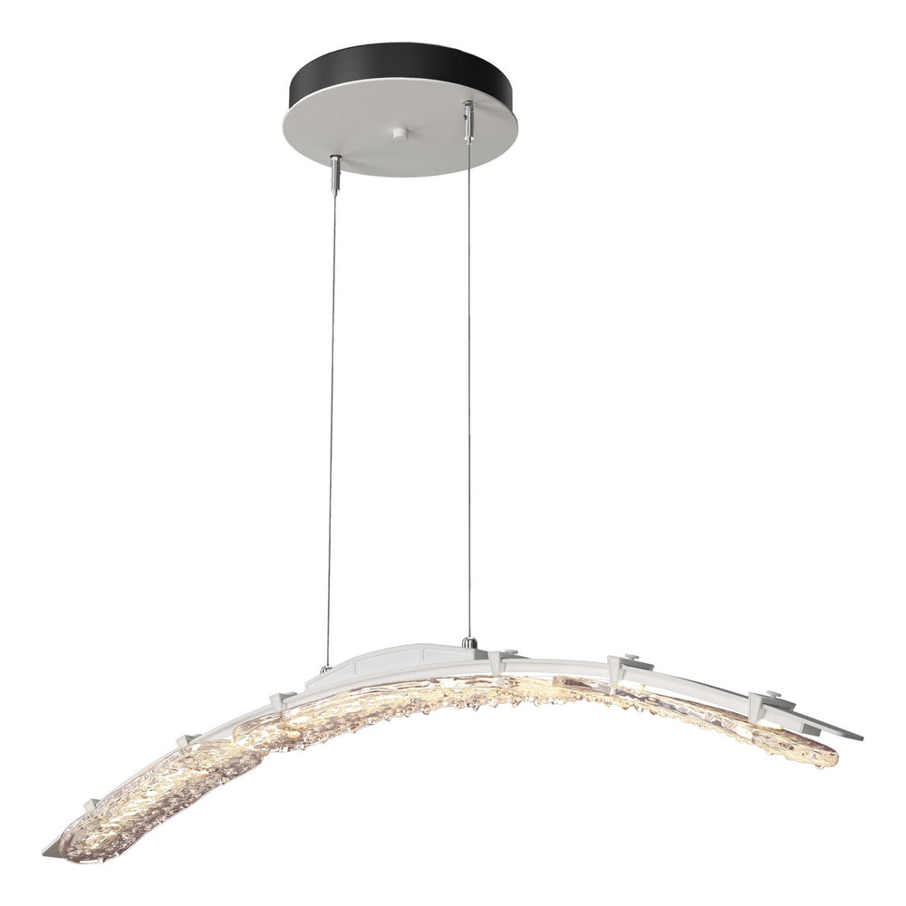 Hubbardton Forge - LED Pendant - Glissade - White- Union Lighting Luminaires Decor