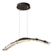 Hubbardton Forge - LED Pendant - Glissade - Oil Rubbed Bronze- Union Lighting Luminaires Decor