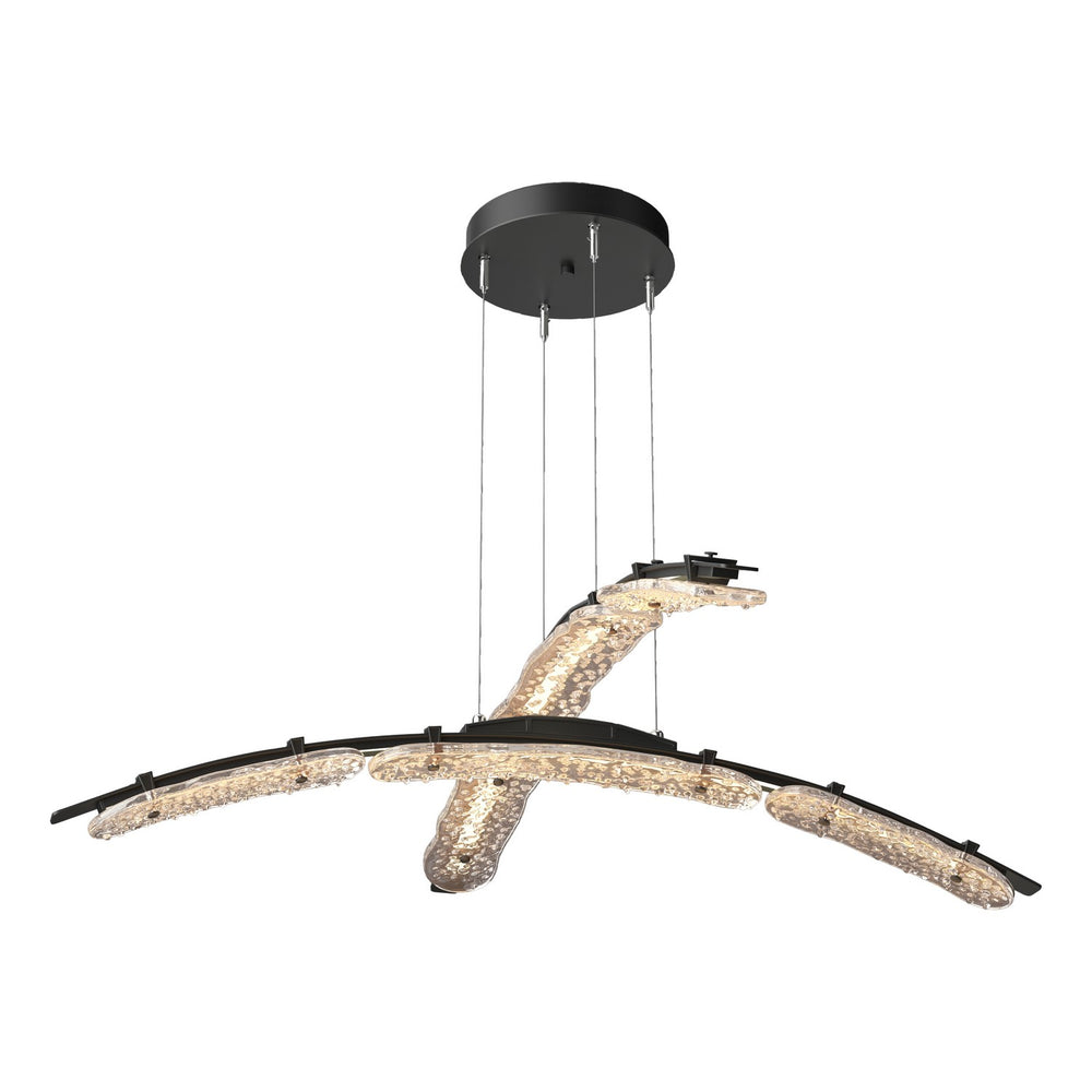 Hubbardton Forge - LED Pendant - Glissade - Black- Union Lighting Luminaires Decor