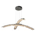 Hubbardton Forge - LED Pendant - Glissade - Natural Iron- Union Lighting Luminaires Decor
