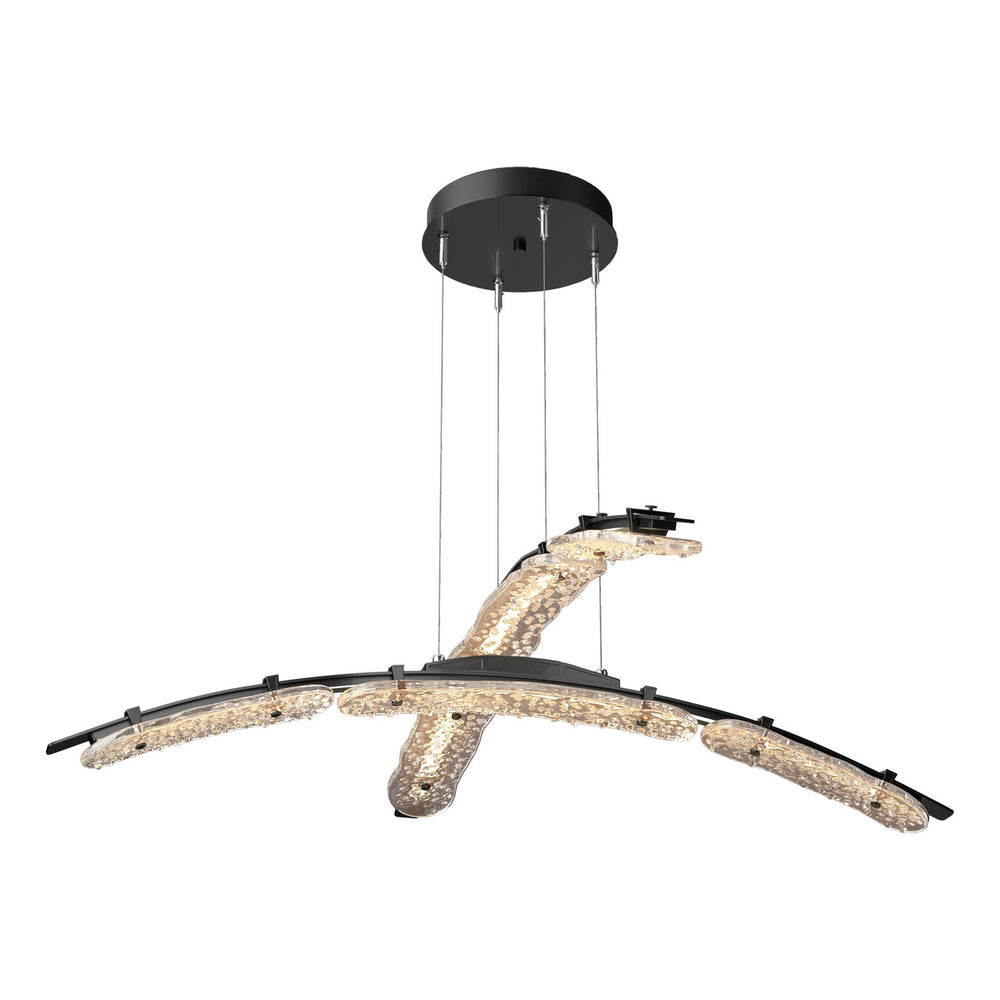 Hubbardton Forge - LED Pendant - Glissade - Ink- Union Lighting Luminaires Decor