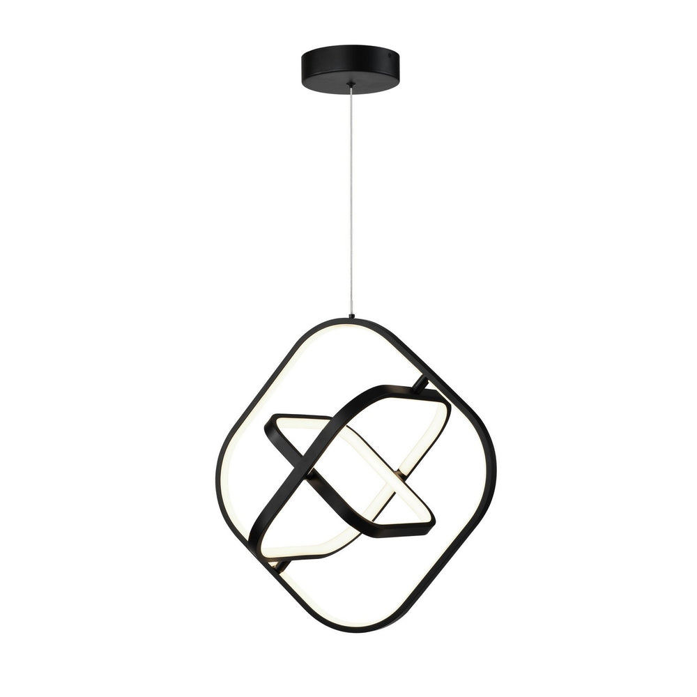 Artcraft Canada - LED Pendant - Sienna - Semi Gloss Black- Union Lighting Luminaires Decor