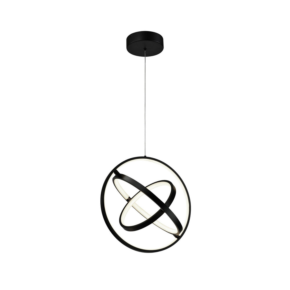 Artcraft Canada - LED Pendant - Sienna - Semi Gloss Black- Union Lighting Luminaires Decor