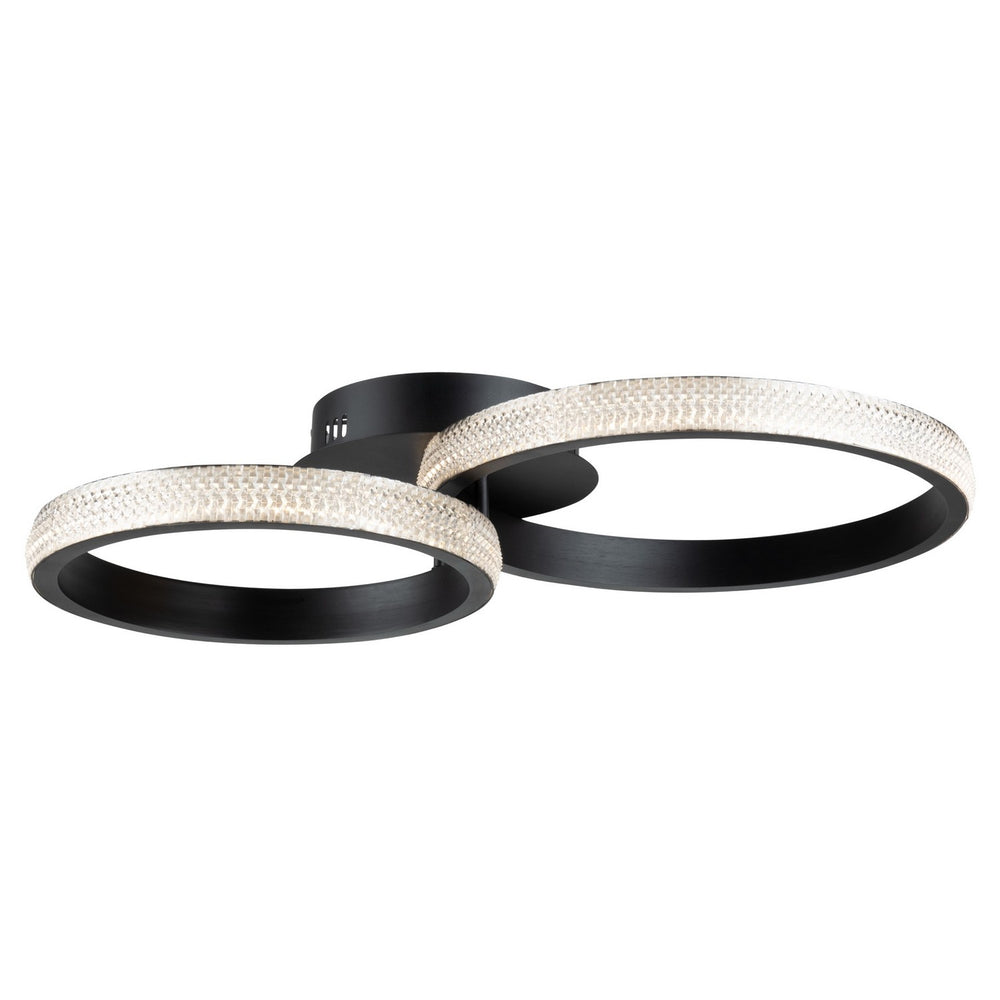 Artcraft Canada - LED Flush Mount - Nova - Matte Black- Union Lighting Luminaires Decor