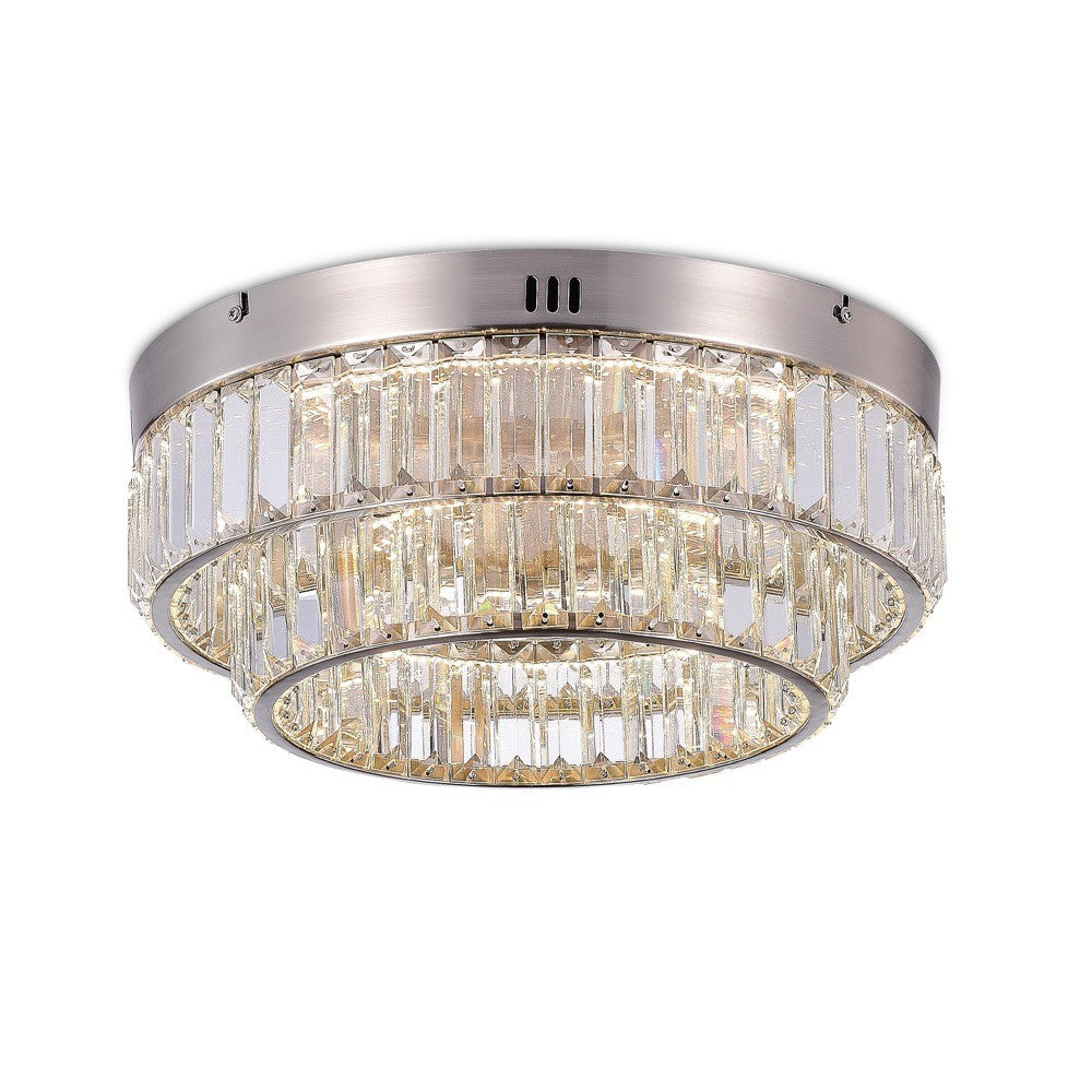 Artcraft Canada - LED Flush Mount - Stella - Satin Nickel- Union Lighting Luminaires Decor