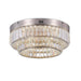 Artcraft Canada - LED Flush Mount - Stella - Satin Nickel- Union Lighting Luminaires Decor