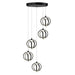 Artcraft Canada - LED Chandelier - Rose - Black- Union Lighting Luminaires Decor