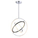 Artcraft Canada - LED Pendant - Trilogy - Polished Nickel- Union Lighting Luminaires Decor