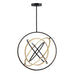 Artcraft Canada - LED Pendant - Trilogy - Black and Gold- Union Lighting Luminaires Decor