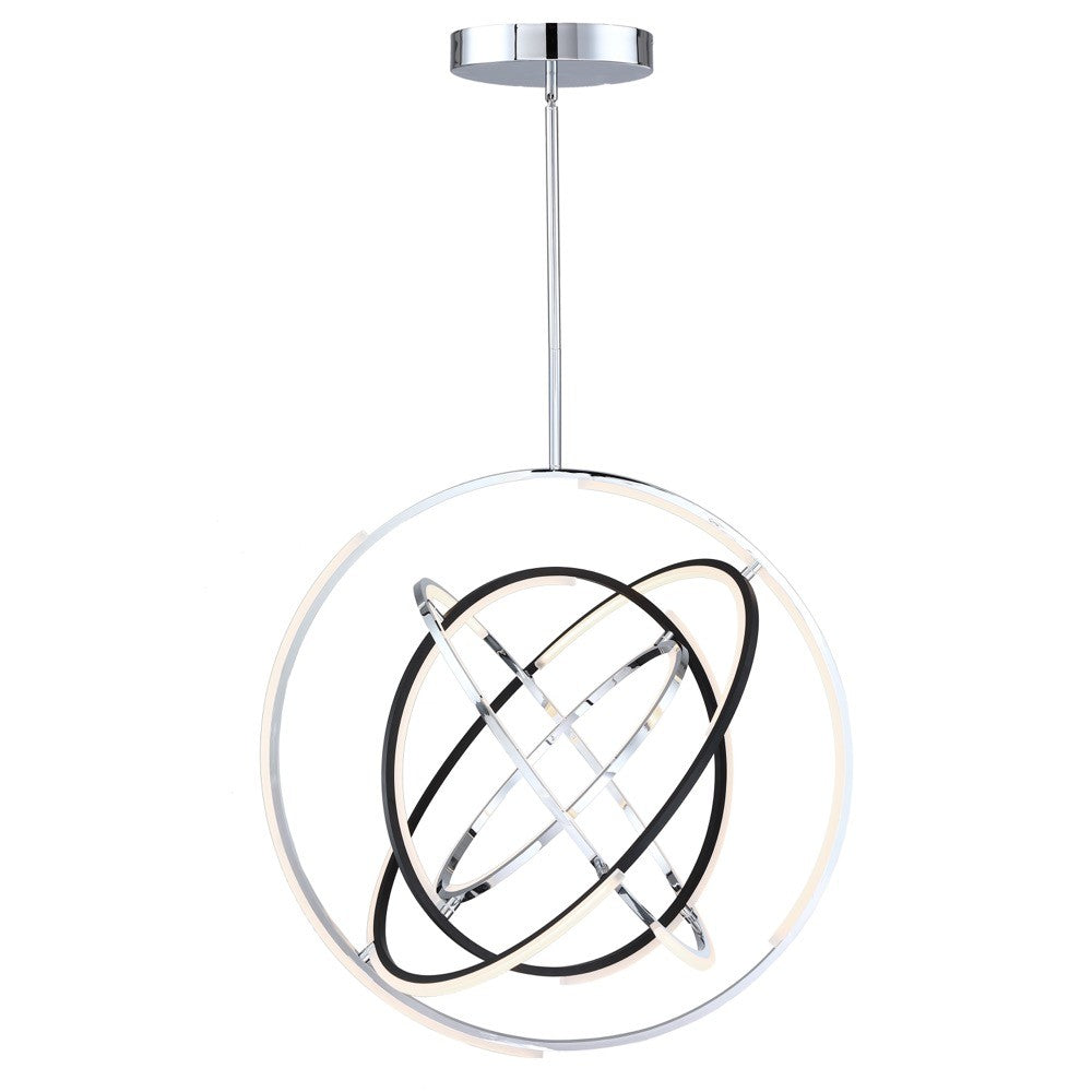 Artcraft Canada - LED Pendant - Trilogy - Polished Nickel- Union Lighting Luminaires Decor