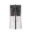 Artcraft Canada - One Light Outdoor Wall Sconce - Portofino - Black- Union Lighting Luminaires Decor