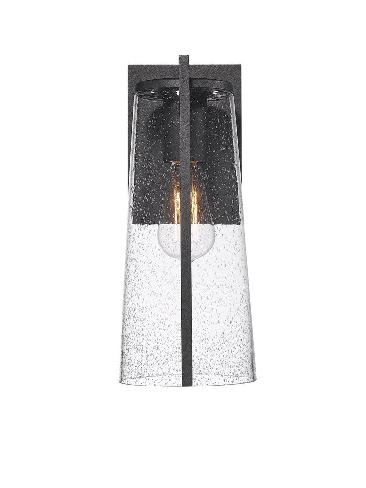 Artcraft Canada - One Light Outdoor Wall Sconce - Portofino - Black- Union Lighting Luminaires Decor