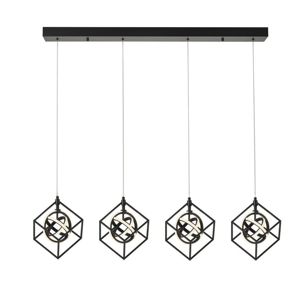 Artcraft Canada - LED Island Pendant - Tulip - Matte Black- Union Lighting Luminaires Decor