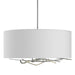 Hubbardton Forge - Three Light Pendant - Brindille - Vintage Platinum- Union Lighting Luminaires Decor