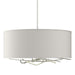 Hubbardton Forge - Three Light Pendant - Brindille - Sterling- Union Lighting Luminaires Decor