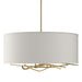 Hubbardton Forge - Three Light Pendant - Brindille - Modern Brass- Union Lighting Luminaires Decor